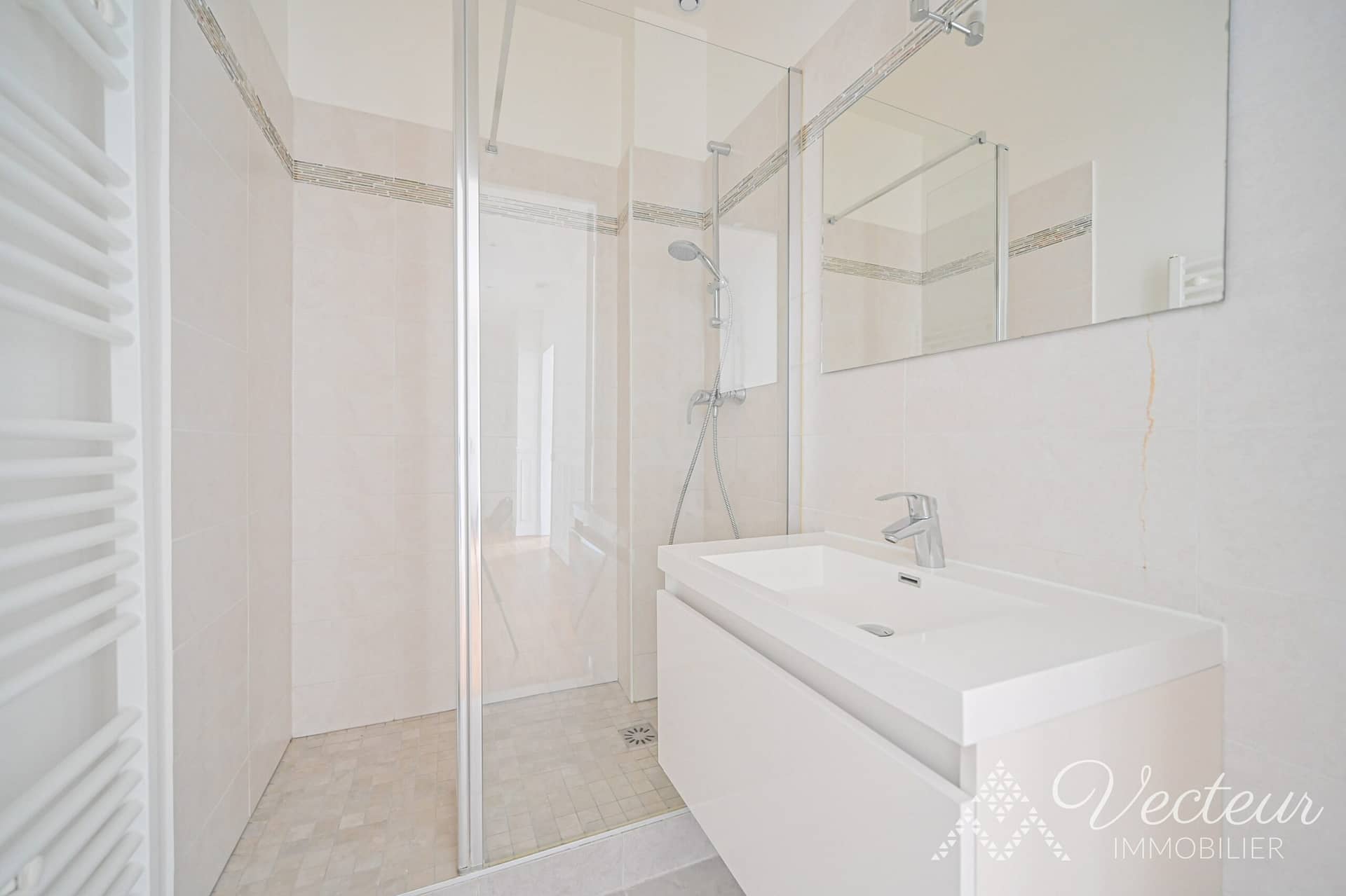 salle de douche appartement Paris 15